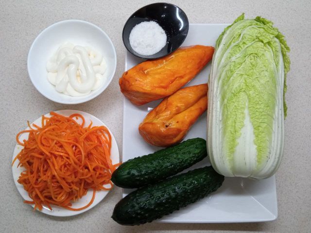 Салат из пекинской капусты, вкусный рецепт с фото Алимеро