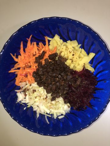 Салат с говядиной и овощами «Чафан»