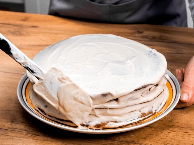 Рецепт приготовления торта сметанник с тонкими коржами