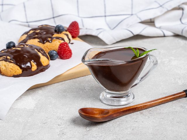 Постная шоколадная глазурь — рецепт с фото