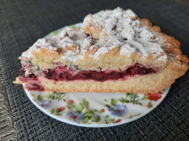 Американский вишневый пирог, пошаговый рецепт с фото от автора darya_shmarova на ккал