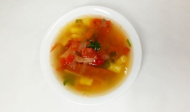 Гороховый крем-суп со сливками