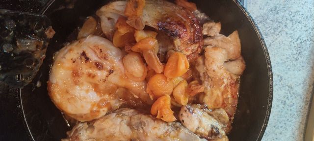 Курица с абрикосами | get easy quick recipes
