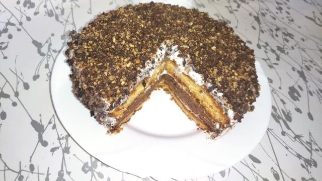 Торт Мечта жизни - простой пошаговый рецепт