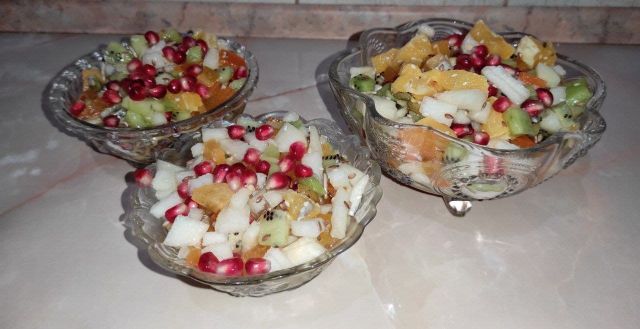 Как приготовить фруктовый салат со сливками: