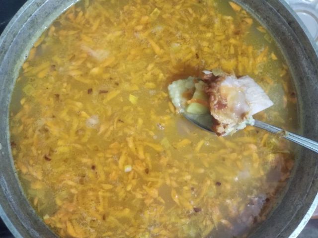 Диетический гороховый суп с курицей — рецепт с фото пошагово