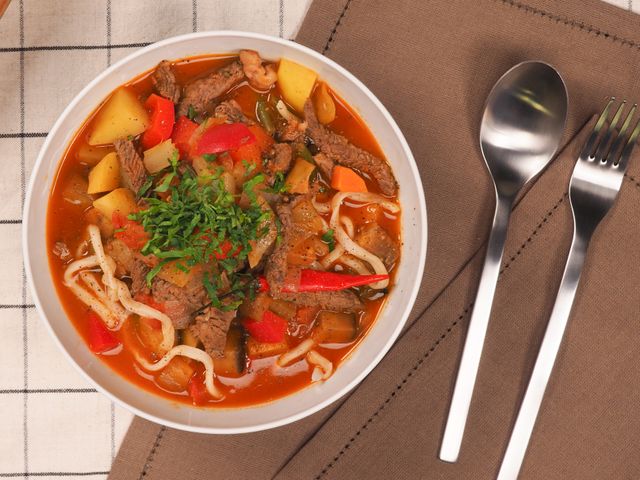 Лагман – узбекский густой суп | Кулинарные рецепты любящей жены