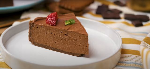 Насыщенный шоколадный чизкейк рецепт – Американская кухня: Выпечка и десерты. «Еда»