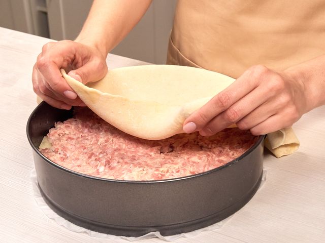 Пирог с картошкой и фаршем в духовке – пошаговый рецепт приготовления с фото