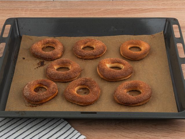 Как приготовить Шоколадные пончики в духовке рецепт пошагово