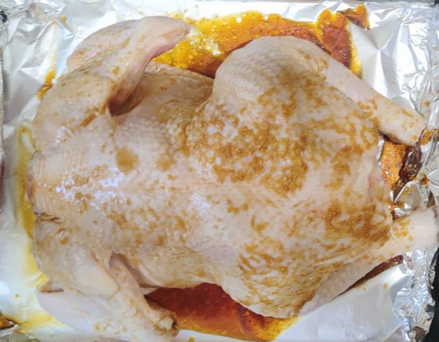 Курица в духовке целиком с хрустящей корочкой. Рецепт целой запечённой курицы