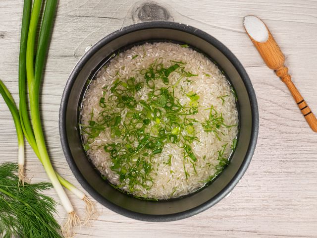 Как приготовить рис с овощами в пароварке