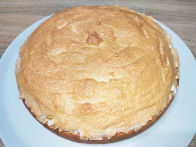 Творожный торфяной пирог с черносливом