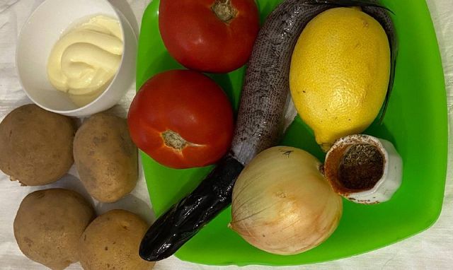 Как приготовить рецепт Щука, запеченная с овощами
