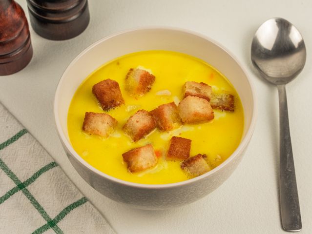 Сырный суп с гренками - пошаговый рецепт с фото на taimyr-expo.ru