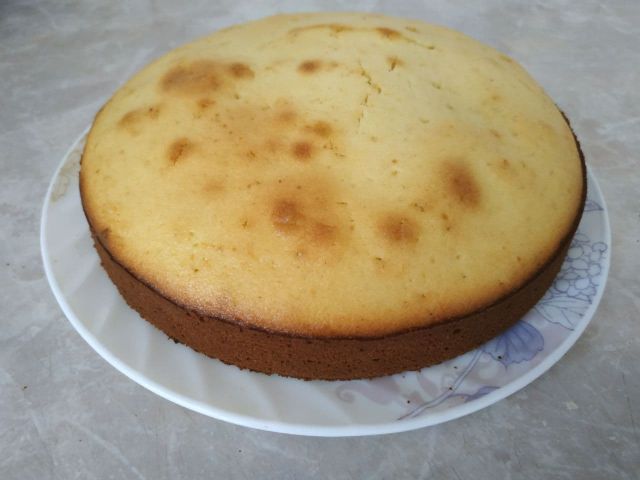 Торт из бисквитных коржей -пошаговый рецепт с фото