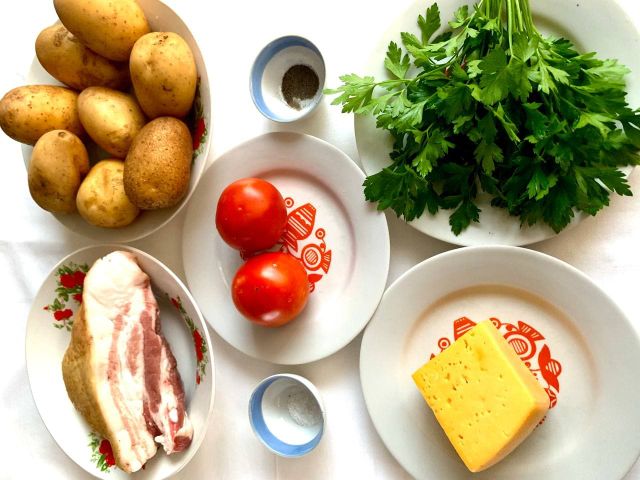 Картошка с помидорами и сыром, пошаговый рецепт с фото от автора Лера