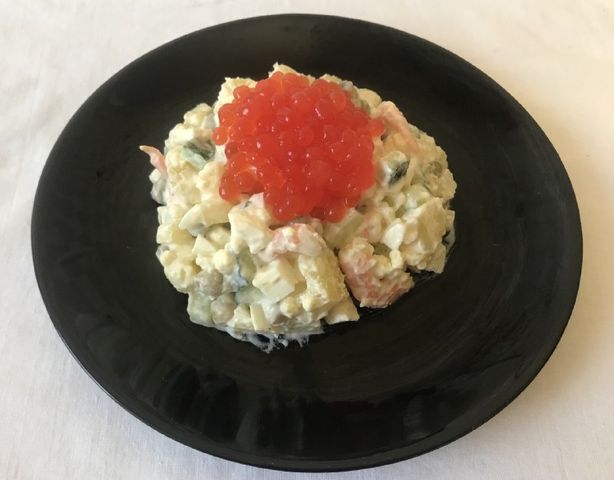 Икра-салат из баклажан