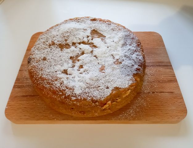 Пирог с яблоками и тыквой в мультиварке - рецепт с фото