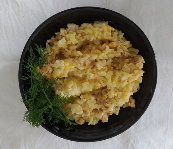 Куриная грудка со сметаной и рисом – пошаговый рецепт приготовления с фото