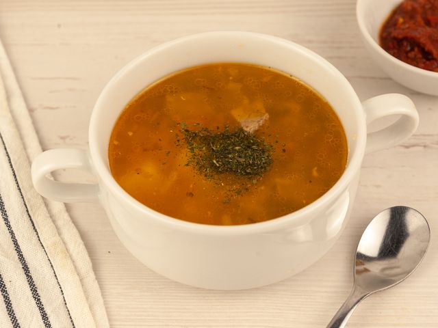 Суп харчо из мяса кабана