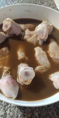 Куриные бедра в медово-горчичном соусе