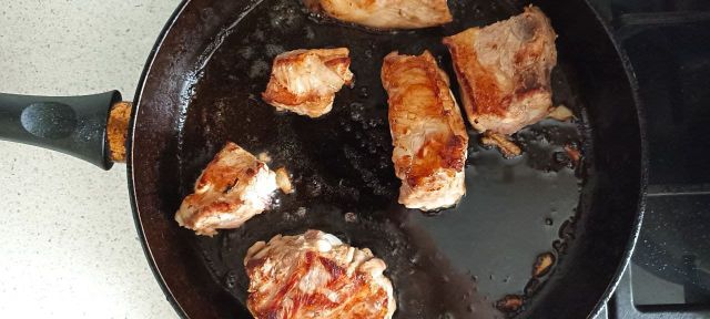 Традиционная фасоль со свиными ребрышками – пошаговый рецепт приготовления с фото