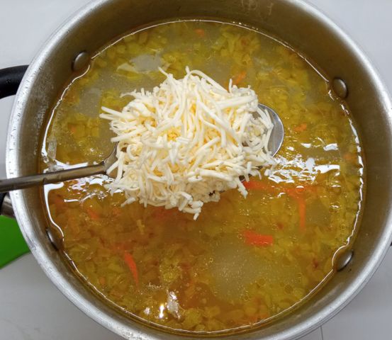 Сырный суп с курицей и рисом - 14 пошаговых фото в рецепте