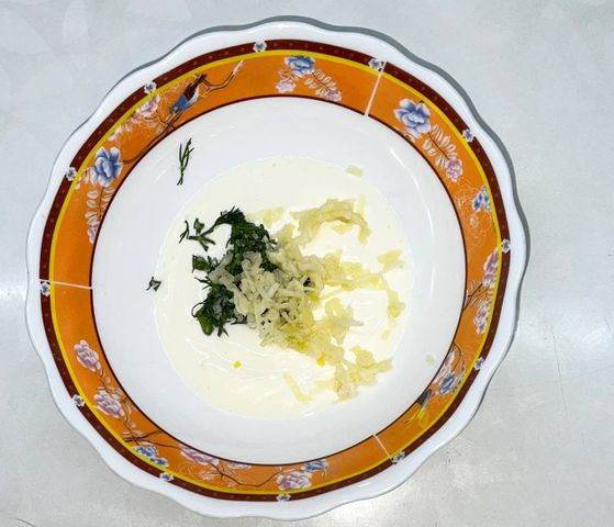 Сырный соус с укропом и чесноком!!! - пошаговый рецепт с фото