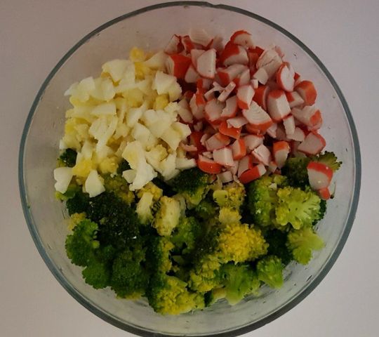 Как приготовить салат с брокколи, пошаговый рецепт с фото